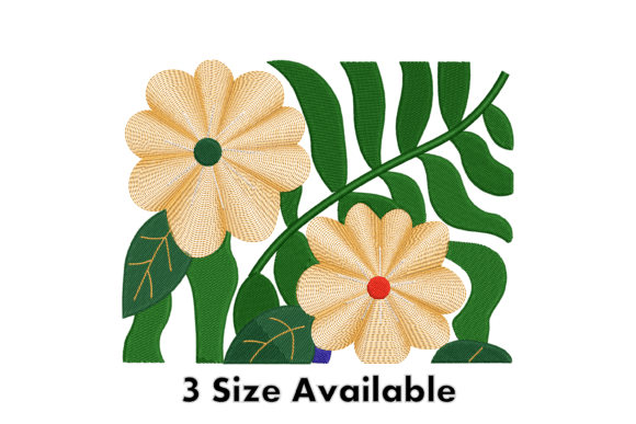 Bold Tropical Floral Embroidery Design Review
