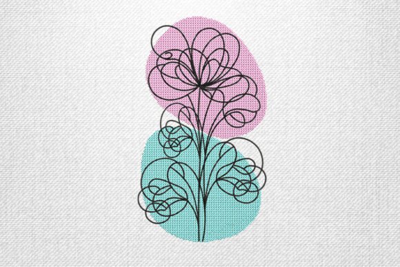 Elegant Abstract Floral Embroidery: A Designer's Review
