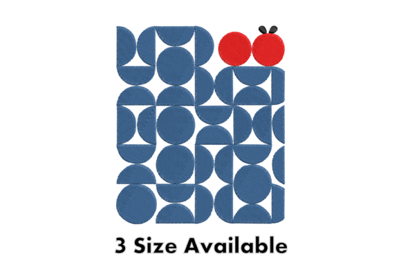 Geometric Ladybug Embroidery Design Review