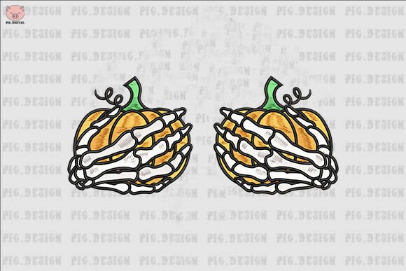 Halloween Bones of the Hand Embroidery Review