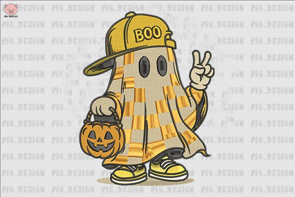 Halloween Boy Ghost Embroidery: A Designer's Review