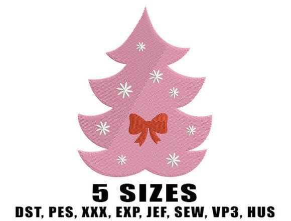 Pink Aesthetic Xmas Embroidery Design Review
