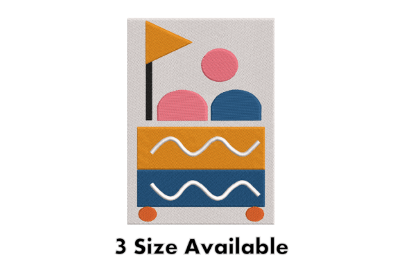 Playful Abstract Embroidery Design Review