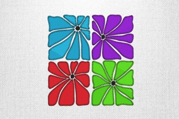 Retro Pop Art Flower Embroidery Review