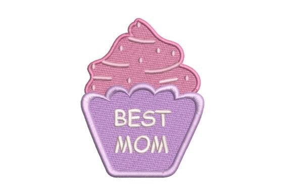 Review: Best Mom Cupcake Embroidery Design