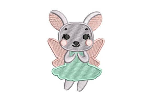 Review: Fairy Bunny Embroidery Design for Gifts
