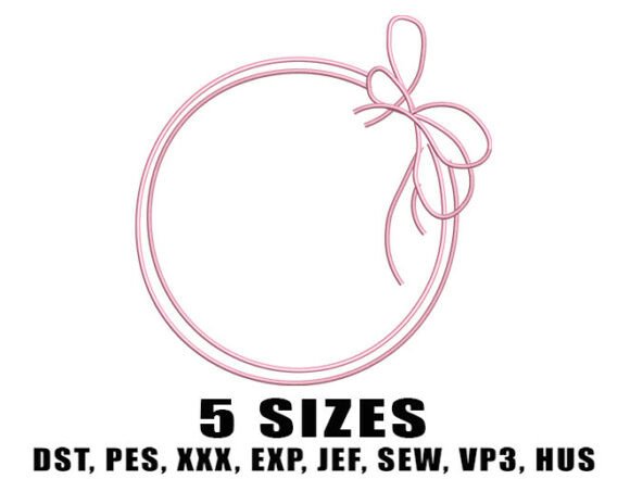 Review: Girly Frame Border Embroidery Design