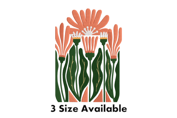 Review: Modern Floral Bloom Embroidery File for Apparel