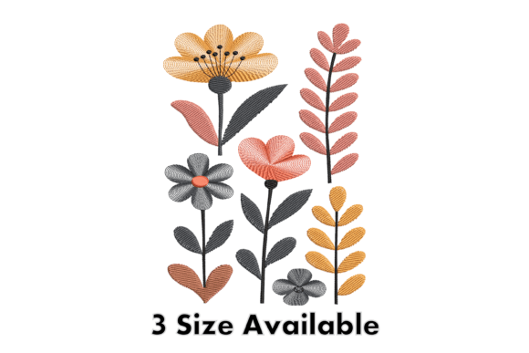 Review: Modern Floral Embroidery Design Set for Boutiques