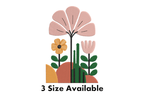 Review: Modern Floral Garden Embroidery for Etsy Shops