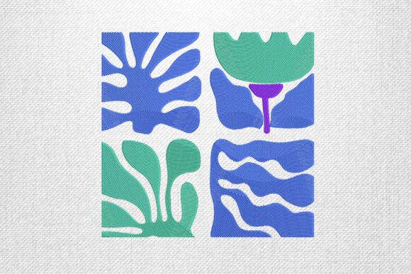 Reviewing Abstract Nature Block Embroidery for Boutiques