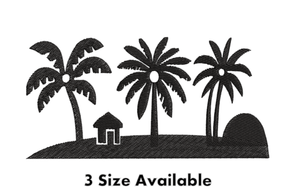 Tropical Palm Embroidery Design Review